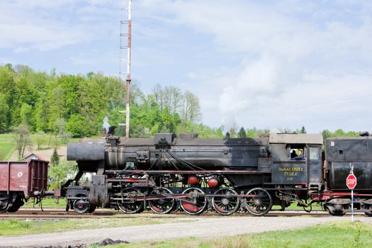 steam locomotive in Tuzla region, Bosnia and Hercegovina