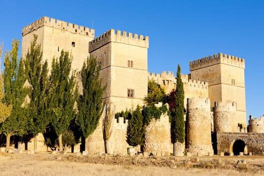 Castle of Ampudia, Castile and Leon, Spain