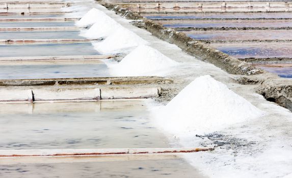 saline in Troncalhada, Beira, Portugal