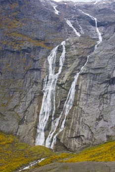 landscape near Melkevollbreen Glacier, Jostedalsbreen National Park, Norway