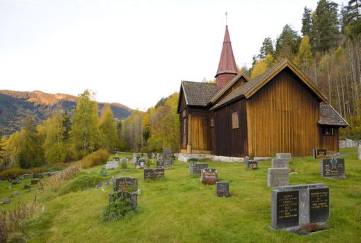 Rollag Stavkirke, Norway