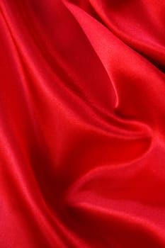 Smooth Red Silk can use as background 
