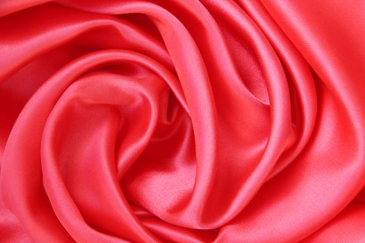 Smooth Red Silk can use as background 