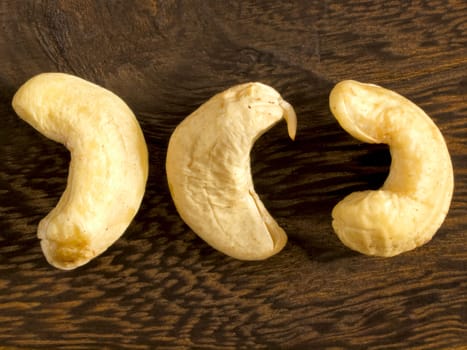 close up of cashew nuts