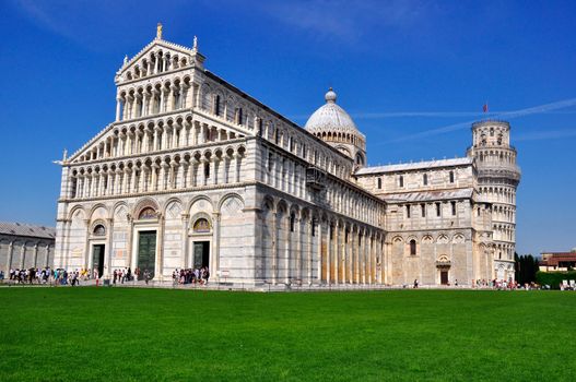 Leaning Tower of Pisa and Duomo , Italy
