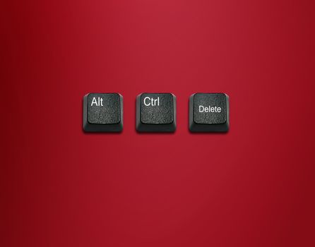 Word alt and control and delete Keyboard Keys, keyboard buttons with ideas.