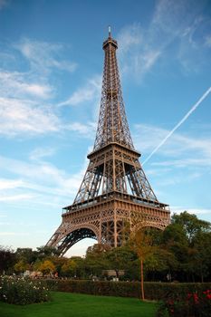 Eiffel Tower in Paris, France