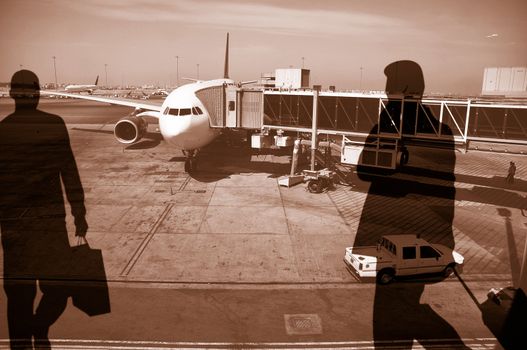 Business Men at the Airport