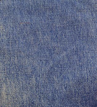 old blue jeans texture pattern as background