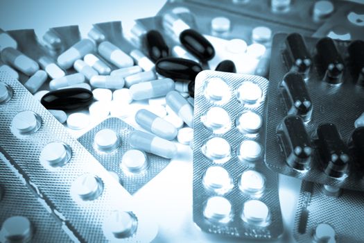 Packs of pills