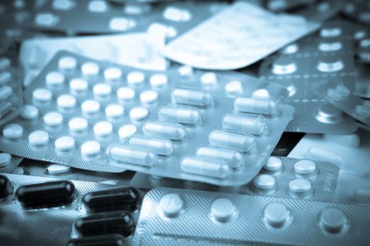 Packs of pills
