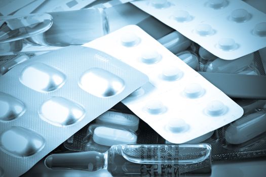 Packs of pills