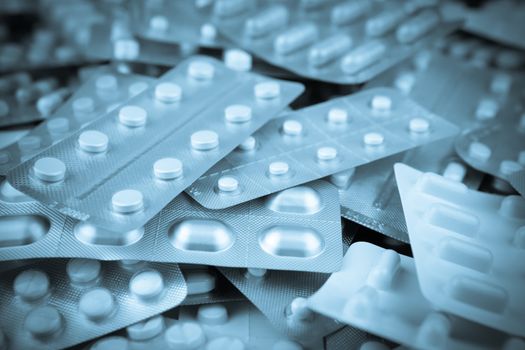 Packs of pills