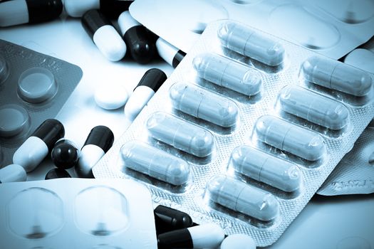 Packs of pills