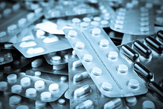 Packs of pills