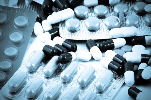 Packs of pills