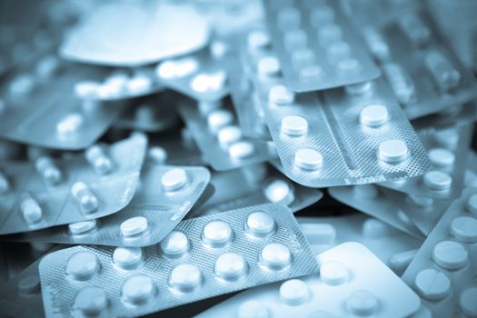 Packs of pills