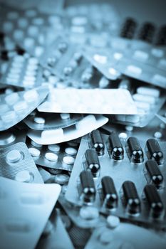 Packs of pills