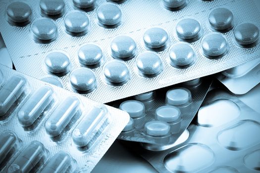 Packs of pills
