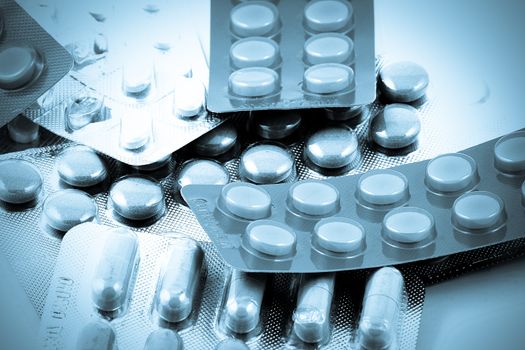 Packs of pills