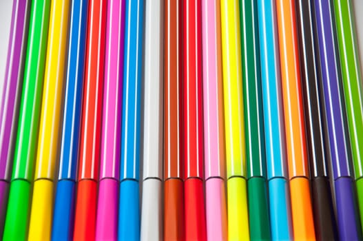 colorful of pen