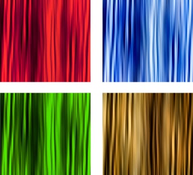 Set of vertical color dynamic backgrounds