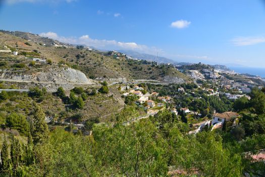 Almunecar coast, the view from the top