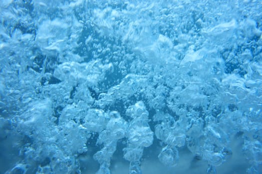 air bubbles in fresh water nice for backgrounds