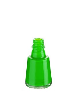 nail polish isolated on white