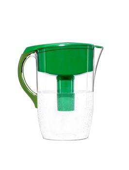 water filter isolated on white