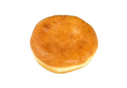 Homemade pasty isolated