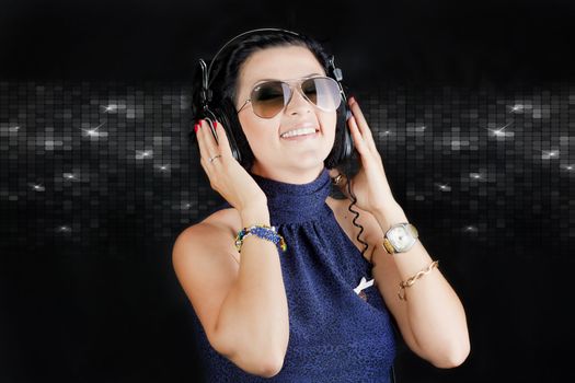 Beautiful Headphones Girl