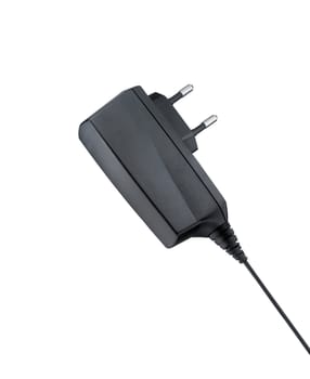 AC/DC adapter isolated on white background