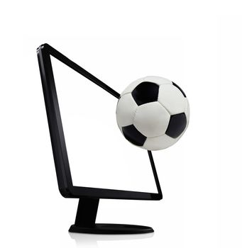 soccer on the tv