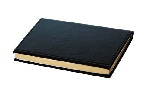 Black Book isolated on white