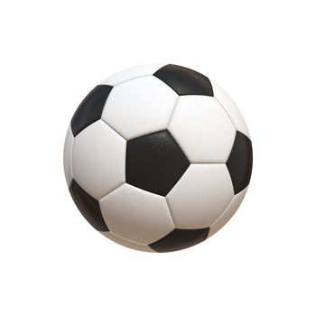 Soccer Ball Hyper Realistic Illustration (jpeg file with clipping path)