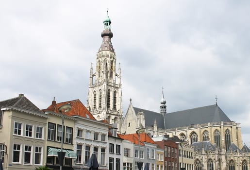 Church of Breda in the province of Brabant, Netherlands 