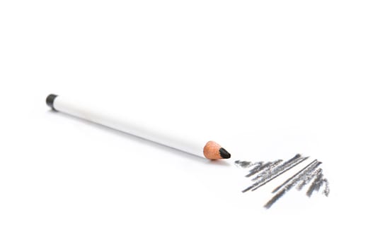 Black eye and lip make up pencil
