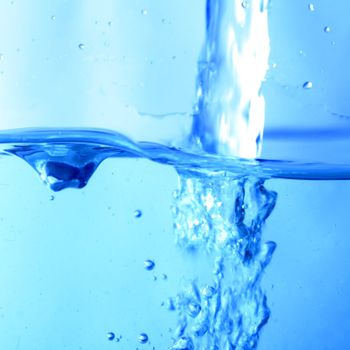 water bubbles macro close up