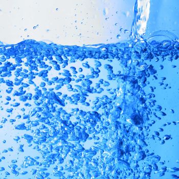 water bubbles macro close up