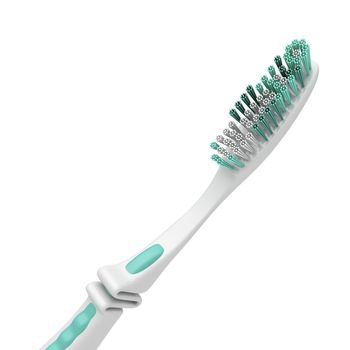 Close-up image of modern toothbrush