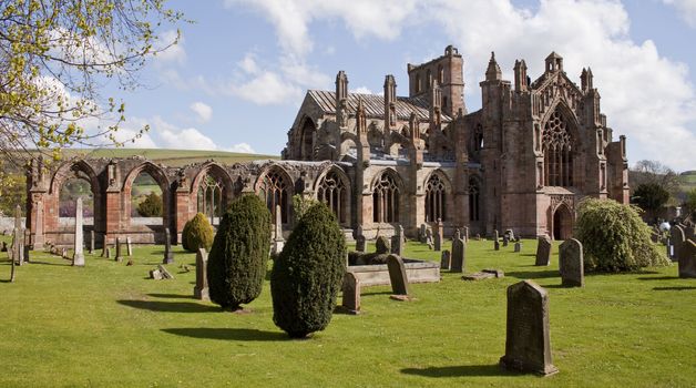 Abbey in the Scottish Borders