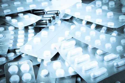 Packs of pills
