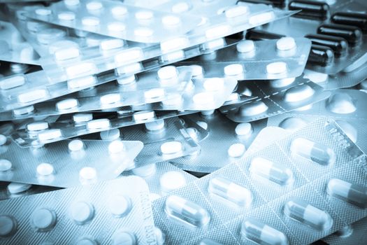 Packs of pills