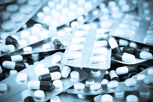 Packs of pills