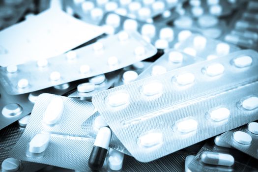 Packs of pills