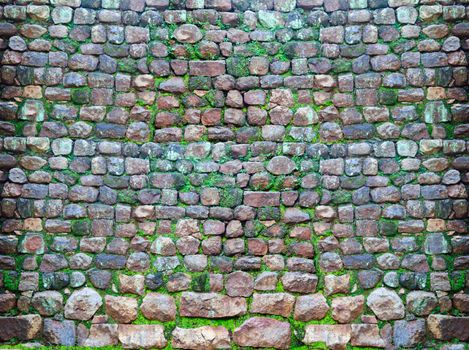 an ancient stone wall, feature embossed background