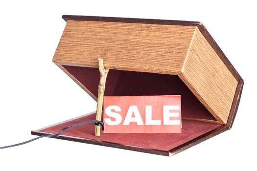 Fraud in the sale. box is installed in the form of the trap.