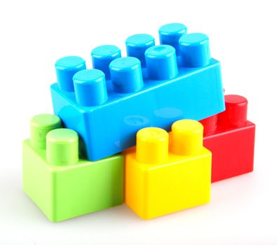 Plastic building blocks