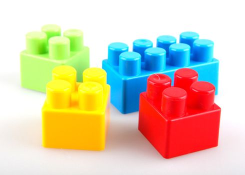 Plastic building blocks